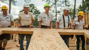 What are Habitat houses like in North America?