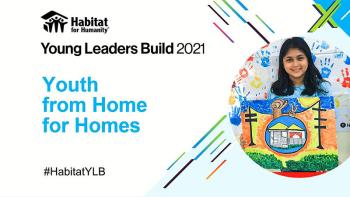 Screenshot of graphic for "Youth from Home for Homes" to mark 2021 HYLB culmination