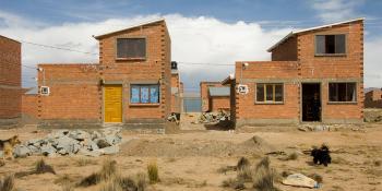 Houses, brick, Bolivia