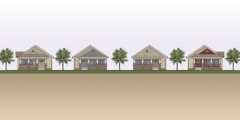 Chattanooga, Tennessee, Habitat for Humanity house plans