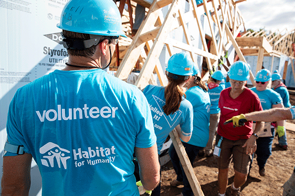 Day two of the 36th Jimmy & Rosalynn Carter Work Project in Nashville, Tennessee.