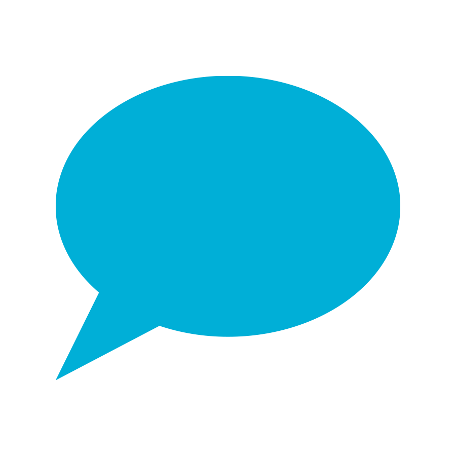 Speech bubble icon