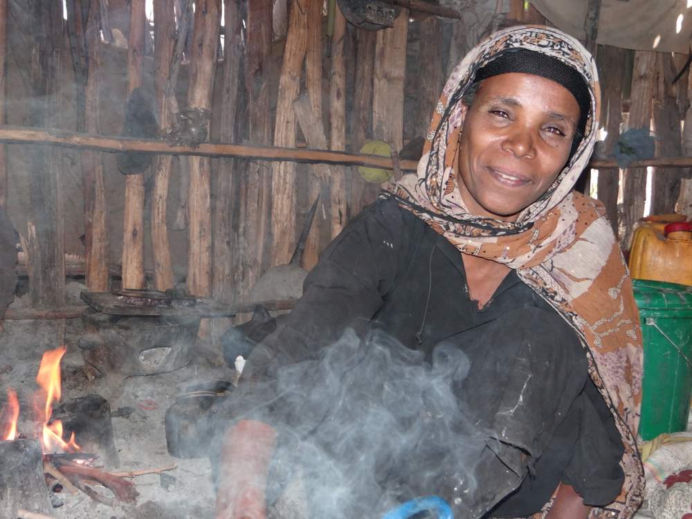 &quot;Now we do what other people do. We have people over, neighbors invite us to their homes, and we enjoy the traditional Ethiopian coffee ceremony together. We participate in community activities.&quot; — Tegegn&#39;s wife Taitu
