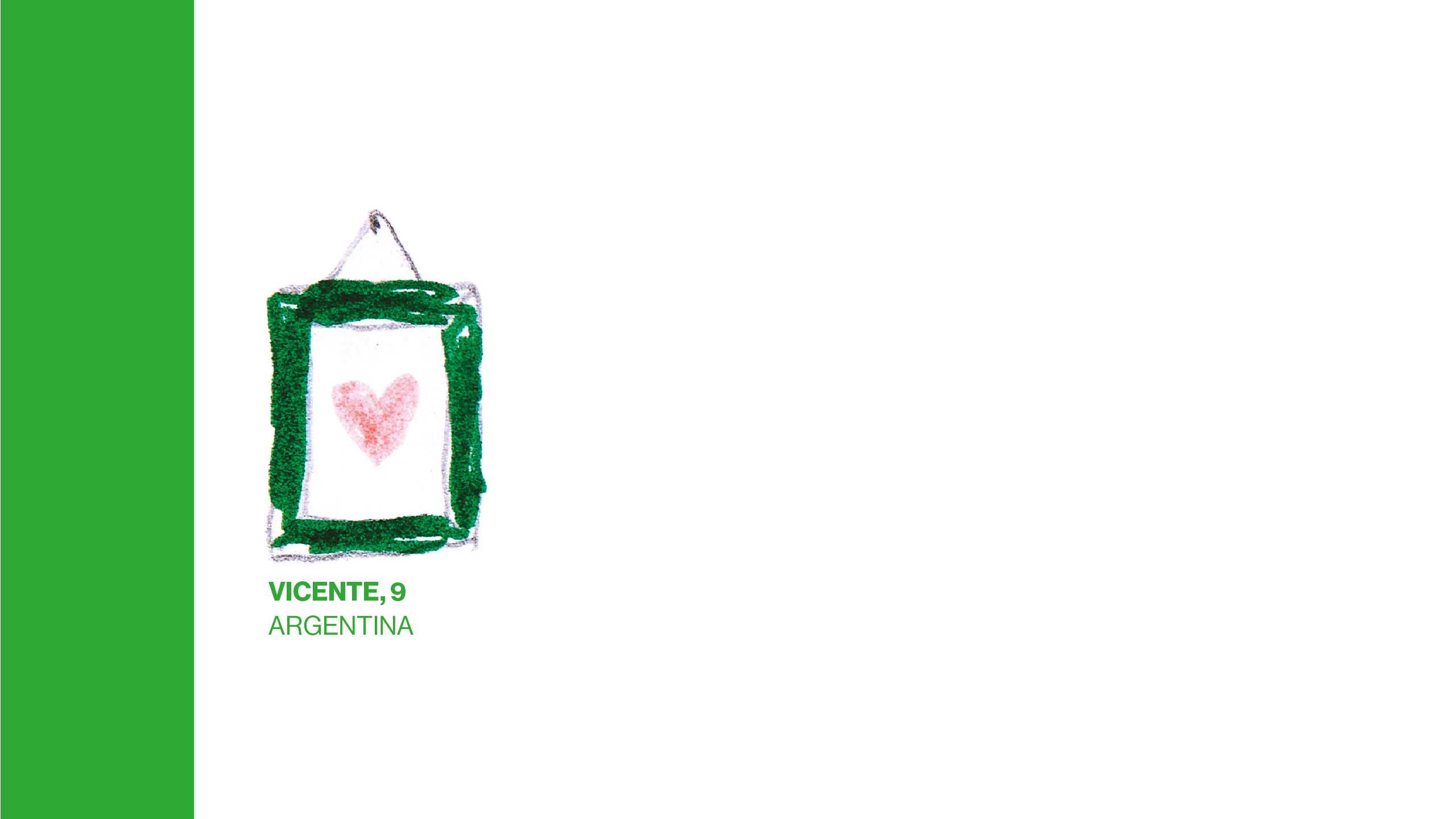 Drawing of a picture hanging on the wall with a heart in the middle.