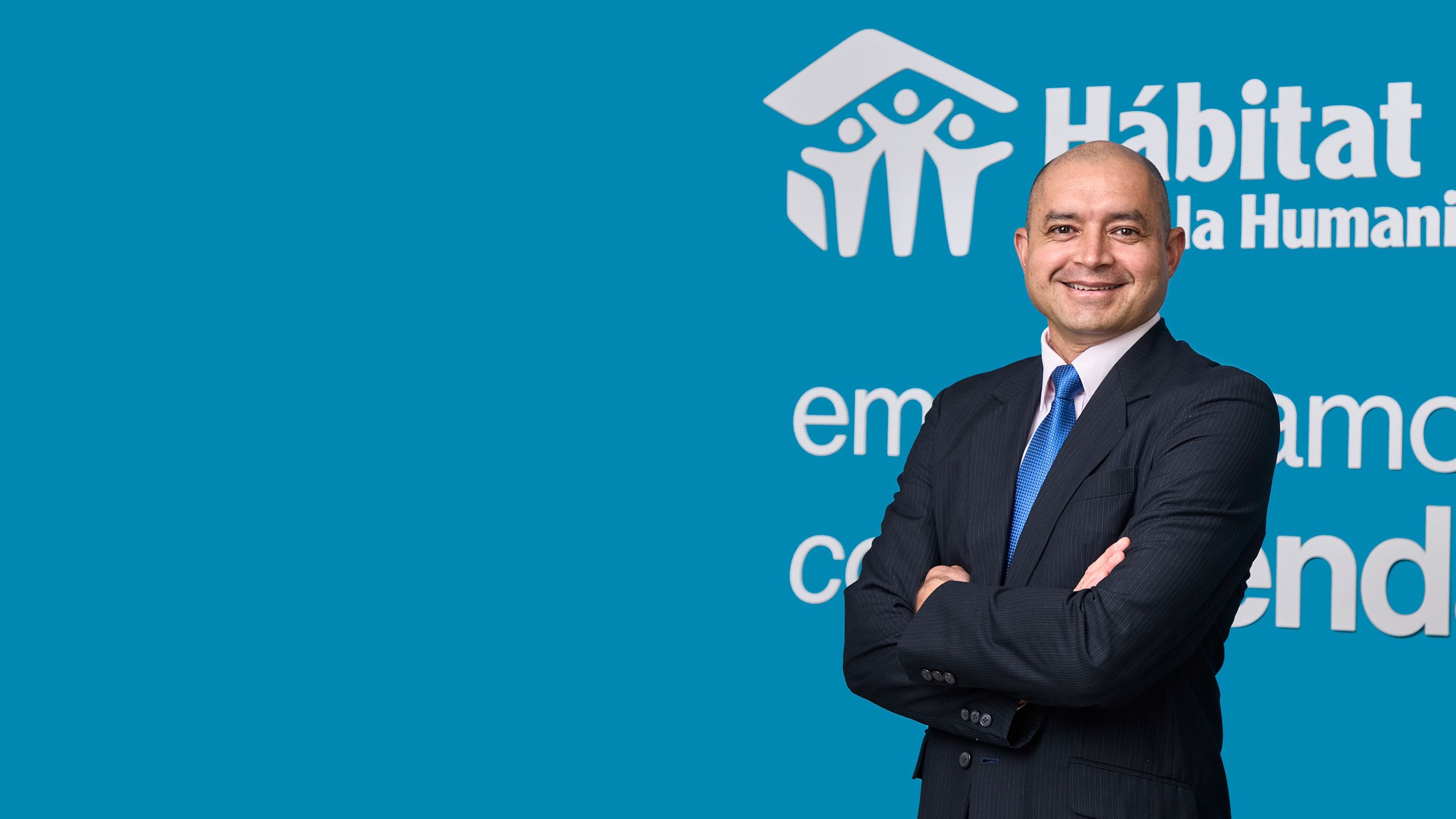 fotografía de Ernesto Castro, vicepresidente de área en Hábitat para la Humanidad en América Latina y el Caribe.