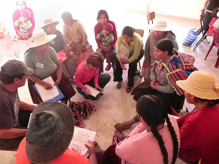 The School of Women Leaders for Secure Tenure in Cochabamba, Bolivia, has been operating since 2010. Over 200 women have attended, learning about rights, citizenship and how to improve their living conditions.