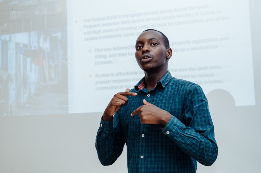 A business professional speaking.