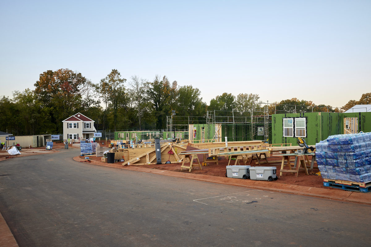 CWP23 build site on the morning of day 2