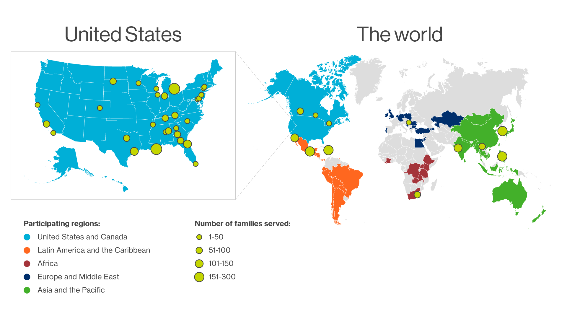 Map of CWP locations.