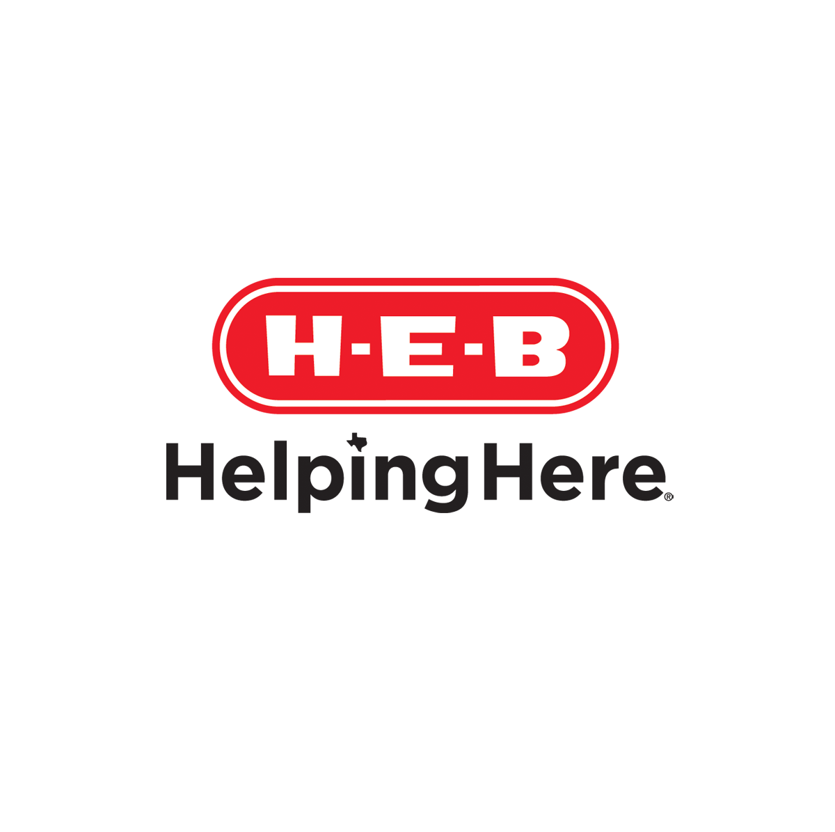 HEB Helping Here logo