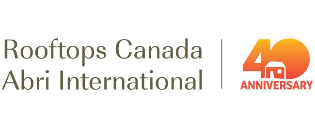 Rooftops Canada Abri International 40 Anniversary logo