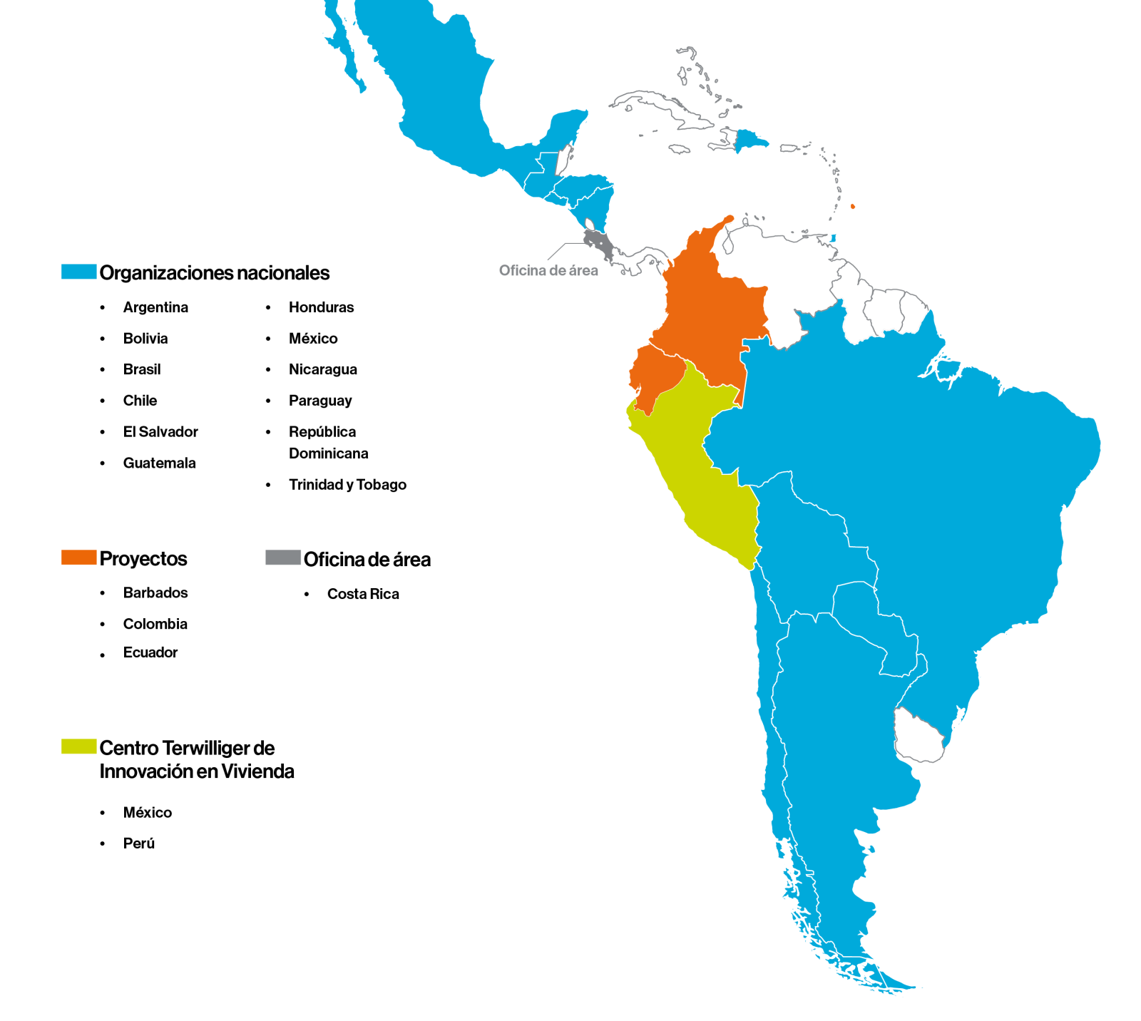 Mapa LAC AF25