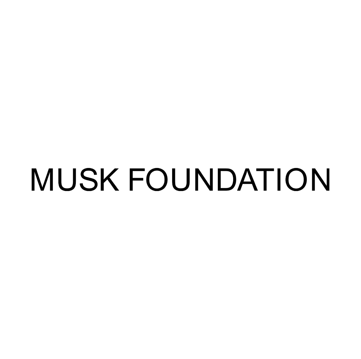 Musk Foundation logo