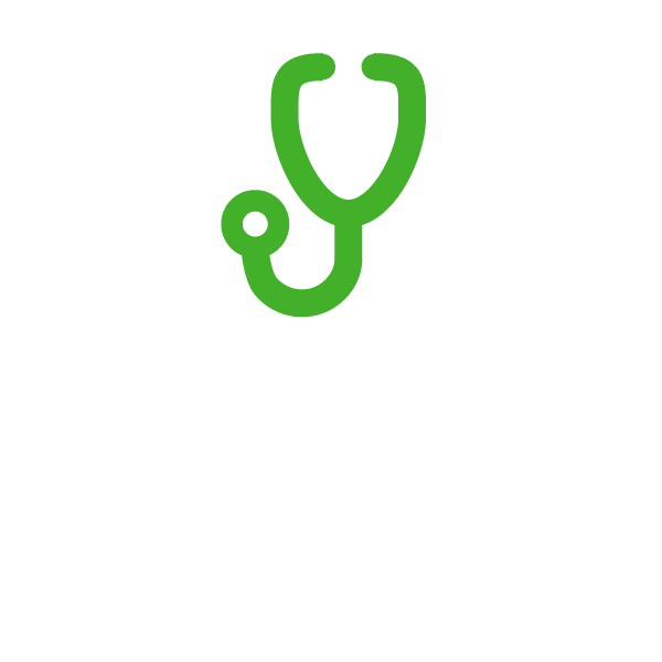 Green stethoscope