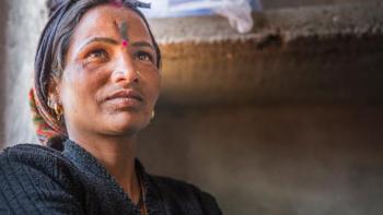 Portrait of a woman, India