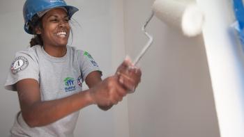 AmeriCorps paint U.S. Build-a-Thon