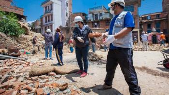 Disaster volunteers rebuild after Nepal earthquake