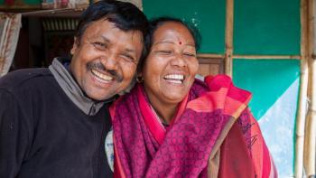 Homeowner couple Nepal