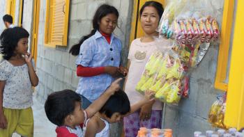 Cambodian family