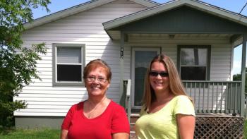 Karen Quanstrom and Laci Kourek