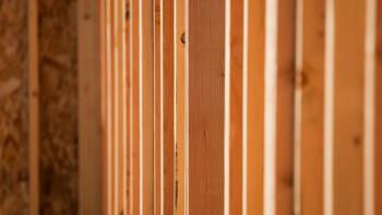 Wood wall studs
