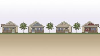 Chattanooga, Tennessee, Habitat for Humanity house plans