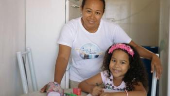 Through a small loan, Maria Lucia and her daughter Bia were able to renovate and improve their home, with long-term impact. 