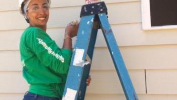 Habitat AmeriCorps member Diana Youssef