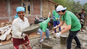 Skills to rebuild communities in Nepal