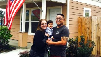 U.S. Marine Corps veteran finds new way to serve, builds home with Habitat