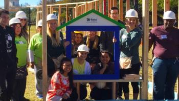 Baylor University’s campus chapter supports Habitat for Humanity by providing volunteers, advocacy, fundraising and education.