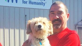 Former deputy sheriff builds Habitat home with help from his friends