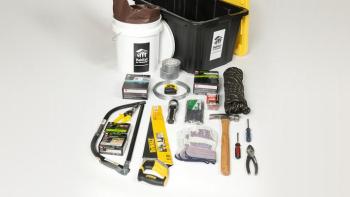 Home repair tools and supplies for hurricane-damaged homes