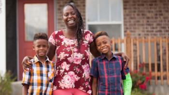 Malik and his family