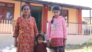 Dilaka rebuilt her house with Habitat Nepal after the 2015 earthquake