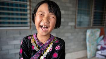 Suwanan, 9, lives in the Carter Work Project 2009 community in Chiang Mai, Thailand
