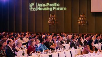 Participants at 7th Asia-Pacific Housing Forum in 2019 in Bangkok
