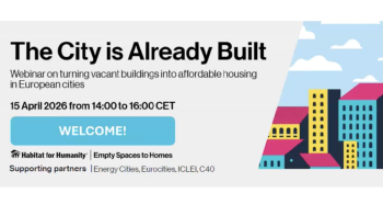 Webinar welcome page