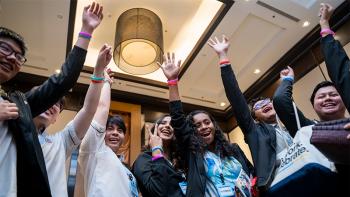 Participants at 2025 Habitat Youth Assembly in Cebu, Philippines