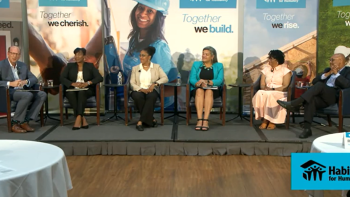 ABHI livestream panelists sitting in chairs on stage