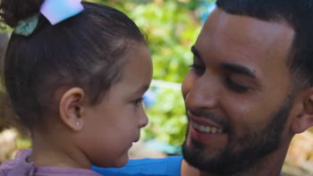 Father and daughter
