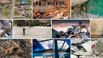 disaster collage