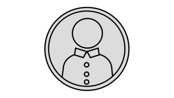 neutral headshot icon.