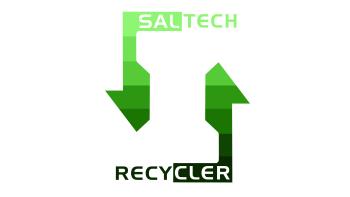 Saltech logo.
