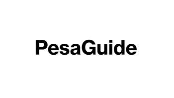 PesaGuide text logo.