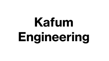 Kafum Engineering text logo.