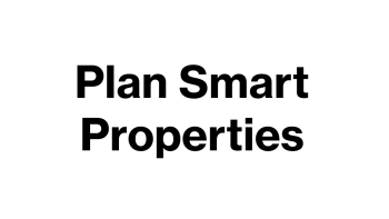Plan Smart Properties text logo.