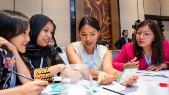Youth delegates at Habitat Youth Assembly 2025.