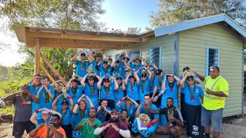 Australian Global Village team in Fiji