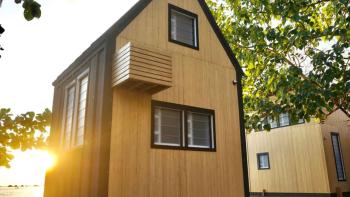 Modern bamboo home